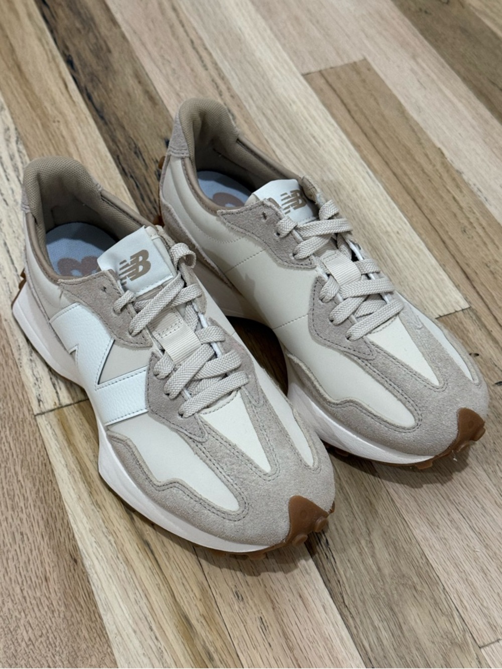 New Balance 327 Sneakers Timberwolf/Sea Salt - Picture 3 of 8